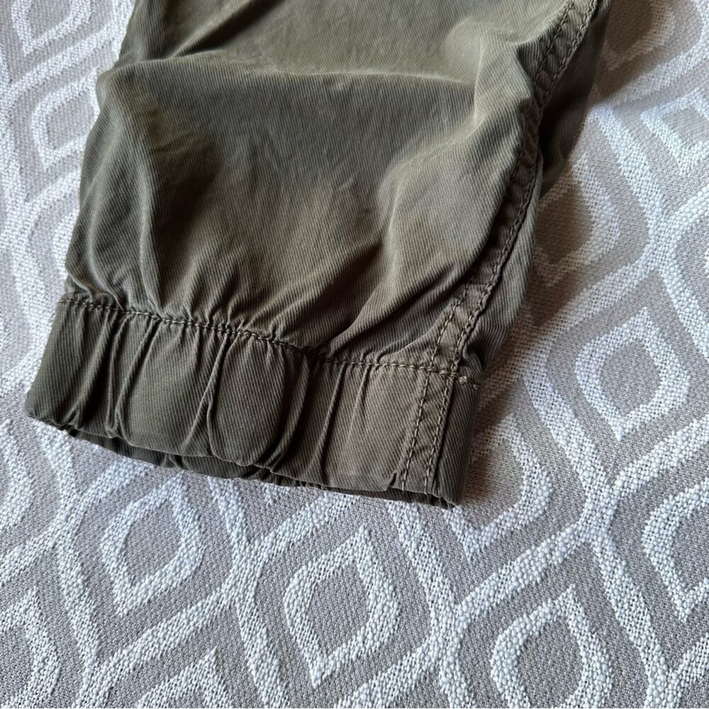 Anthropologie Army Green Cargo Jogger sz 26 Military Inspired Boho Chic - Picture 7 of 10